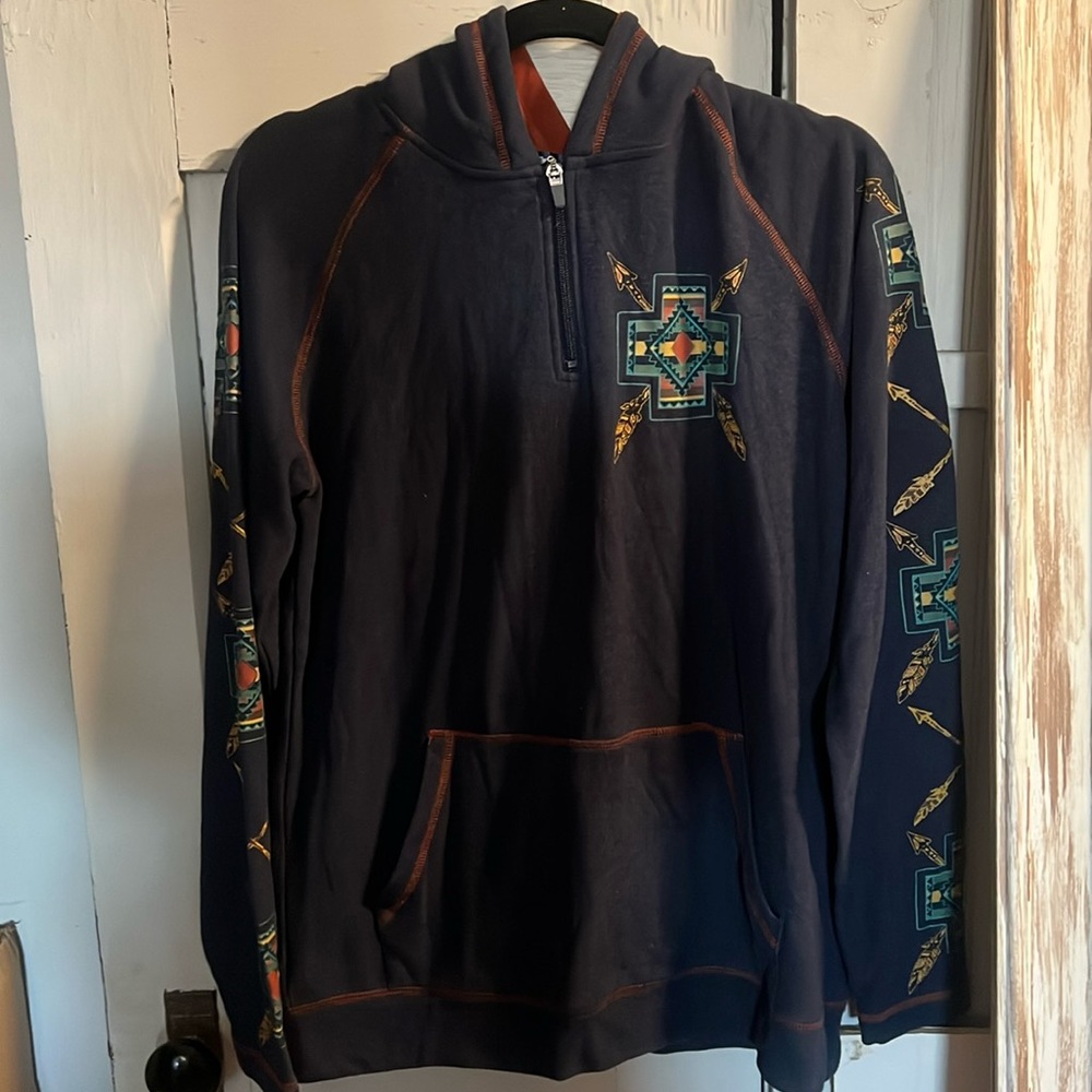 Cowgirl Tuff quarter zip sweatshirt medium